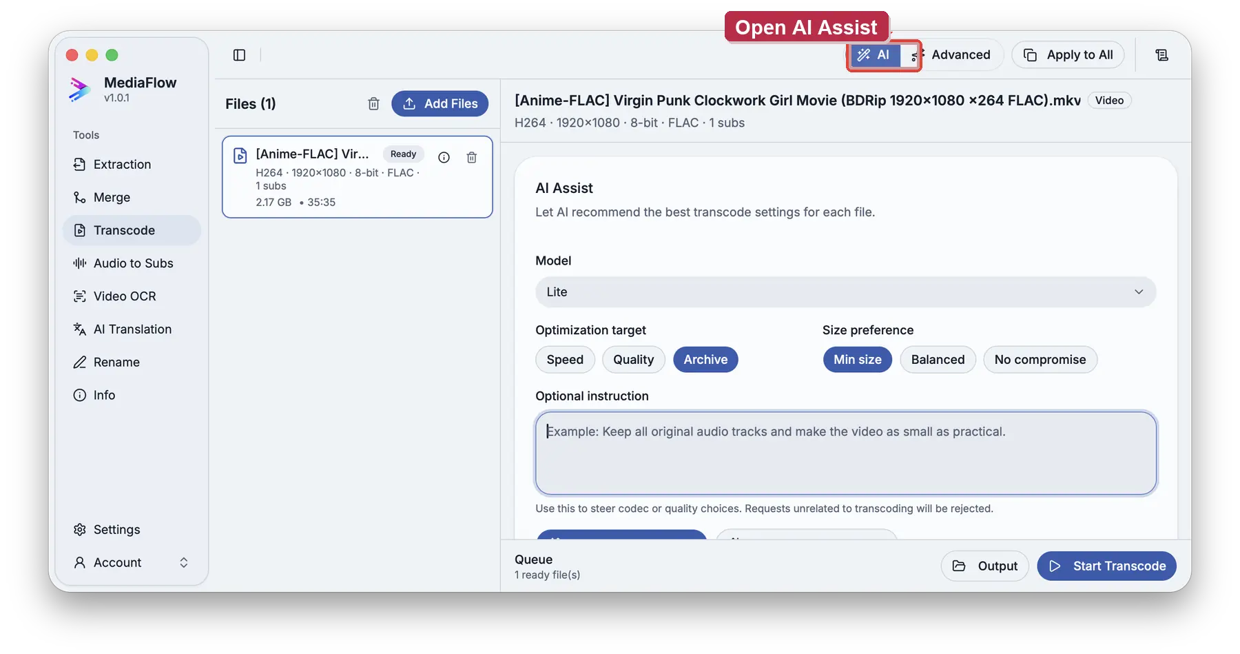 Open AI Assist